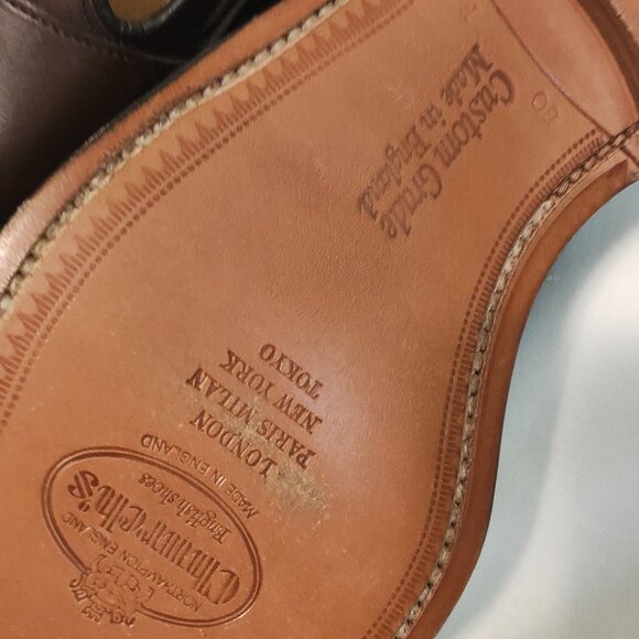 New Church's Double Monk Loafers Brown 6UK. 7US - Picture 6 of 15